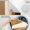 Badematte Rutschfeste, Mikrofaser Badezimmerteppich Farbverlauf 50x80cm Beige - vuunot.com