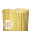 PVC Sichtschutzmatte 80x300 cm, Sichtschutz für Balkon Terrasse, Bambus - vuunot.com