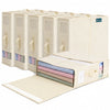 6 Stück Bettwäsche Organizer mit Sichtfenster 38,5x33x12 cm Beige - vuunot.com