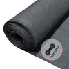 Zaunblende 1.5×10m, Sichtschutz Zaun 150 g/m² HDPE Schattiernetz, Anthrazit - vuunot.com
