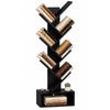 Bücherregal Baumform Standregal Bücher Regal 38x19x113 cm Schwarz - vuunot.com