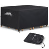 Copy of Abdeckung Gartenmöbel 420D Oxford Gewebe 180x120x73cm Schwarz - vuunot.com