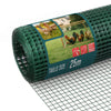 Drahtgitter 1x25m auf Rolle, Maschenweite 25 mm, Drahtstärke 1 mm, PVC Grün - vuunot.com
