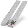 2x Auffahrrampe aus Verzinkter Stahl, Rutschfest Laderampe,160 cm, Maximale Last 400kg - vuunot.com