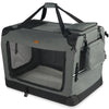 Hundebox faltbar, Oxford-Gewebe, Transportabel 82x60x60 cm XL Grau - vuunot.com