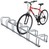 Fahrradständer für 6 Fahrräder, Boden und Wandmontage,Silber - vuunot.com