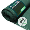 Zaunblende 1.8×10m, Sichtschutz Zaun 90 g/m² HDPE Schattiernetz, Grün - vuunot.com
