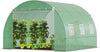 Gewächshaus Foliengewächshaus Winterfest Tomatenhaus Folientunnel, 3x3x2m 9m² - vuunot.com