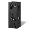 Metall Regenschirmständer, Schirmständer Schirmmuster Schwarz - vuunot.com