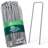 150 Stück Erdanker verzinktes Metall, U-förmige Bodenanker 150 × 30 mm, Ø 3 mm - vuunot.com