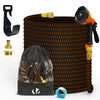Flexibler Gartenschlauch 30m, Flexibel Wasserschlauch Dehnbarer mit 10 Sprühfunktionen, Messinganschlüssen,Orange - vuunot.com