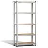 5-stufiges Schwerlastregal, Regal Lagerregal Kellerregal 150x70x30cm - vuunot.com