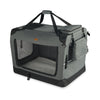 Hundebox faltbar, Oxford-Gewebe, Transportabel 60x44x44 cm M Grau - vuunot.com