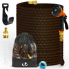 Flexibler Gartenschlauch 45m, Flexibel Wasserschlauch Dehnbarer mit 10 Sprühfunktionen, Messinganschlüssen,Orange - vuunot.com
