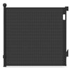Treppenschutzgitter Türschutzgitter Ausziehbar 0-180CM Schwarz - vuunot.com