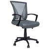 Bürostuhl ergonomisch, Schreibtischstuhl mit Lendenwirbelstütze Grau - vuunot.com