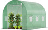 Gewächshaus Foliengewächshaus Winterfest Tomatenhaus Folientunnel, 3x2x2m 6m² - vuunot.com