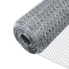 Drahtzaun Sechskantgeflecht, Maschendrahtzaun, 1x50m, Maschenweite 13mm, Verzinkt Silber - vuunot.com