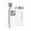 Heizkörperverkleidung 78x19x82 cm Heizkörperabdeckung Weiß - vuunot.com