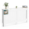 Heizkörperverkleidung 152x19x82 cm Heizkörperabdeckung Weiß - vuunot.com