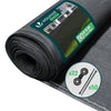 Zaunblende 1×10m, Sichtschutz Zaun 90 g/m² HDPE Schattiernetz,Anthrazit - vuunot.com
