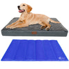 Orthopädisches Hundebett mit Kühlmatte, Hundekissen Kleine Hunde 76x51cm - vuunot.com