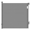 Treppenschutzgitter Türschutzgitter Ausziehbar 0-180CM Grau - vuunot.com