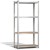 4-Stufiges Schwerlastregal, Regal Lagerregal Kellerregal, 80x40x160cm - vuunot.com