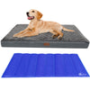 Orthopädisches Hundebett mit Kühlmatte, Hundekissen Grosse Hunde 115x81cm - vuunot.com