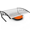 Mähroboter Garage Carport 105×80×46 cm mit Metallfüßen, Transparent - vuunot.com