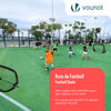 Fußballtor für Kinder 2er Set, Klappbares Pop Up Tor 120x80x80cm - vuunot.com