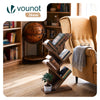 Bücherregal Baumform Standregal Bücher Regal 30x16x60 cm Braun - vuunot.com