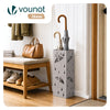 Metall Regenschirmständer, Schirmständer Schirmmuster Beige - vuunot.com