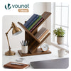 Bücherregal Baumform Standregal Bücher Regal 30x16x40,5 cm Braun - vuunot.com