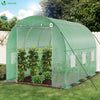 Gewächshaus Foliengewächshaus Winterfest Tomatenhaus Folientunnel, 3x2x2m 6m² - vuunot.com
