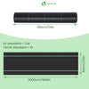 Unkrautvlies für Garten 1x50m, Gartenvlies Wasserdurchlässig 100g/m² - vuunot.com