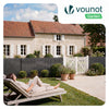 PVC Sichtschutzmatte Schilfmatte Sichtschutzzaun 100x300cm WAnthracite - vuunot.com