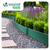 Rasenkante aus PE, Beeteinfassung Länge 10m Höhe 8cm Grün - vuunot.com