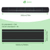 Unkrautvlies für Garten 2x50m, Gartenvlies Wasserdurchlässig 100g/m² - vuunot.com