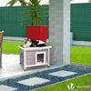Katzenhaus aus Holz, Katzen Haus Katzenhütte für Draussen Outdoor, Grau - vuunot.com
