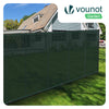 Zaunblende 1.8×10m, Sichtschutz Zaun 90 g/m² HDPE Schattiernetz, Grün - vuunot.com