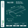 Mähroboter Garage Carport 82x80x46 cm ALU-Verstärkung Grau - vuunot.com