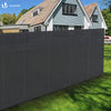 Zaunblende 1.8×10m, Sichtschutz Zaun 150 g/m² HDPE Schattiernetz, Anthrazit - vuunot.com