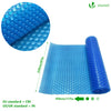 Pool Solarabdeckplane Rechteckig 450x220 cm, Pool  Solarplane Stärke 120 µm, Solarfolie Pool  Zuschneidbar Blau - vuunot.com