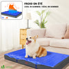 Orthopädisches Hundebett mit Kühlmatte, Hundekissen Grosse Hunde 115x81cm - vuunot.com