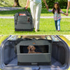 Hundebox faltbar, Oxford-Gewebe, Transportabel 82x60x60 cm XL Grau - vuunot.com