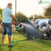 Rasenmäherheber, Teleskop Rasentraktorheber, Hebevorrichtung 400kg Grün - vuunot.com
