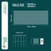 PVC Sichtschutzmatte Schilfmatte Sichtschutzzaun 160x500cm Anthrazit - vuunot.com