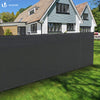Zaunblende 1×10m, Sichtschutz Zaun 150 g/m² HDPE Schattiernetz, Anthrazit - vuunot.com