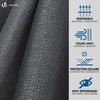 Zaunblende 1×10m, Sichtschutz Zaun 150 g/m² HDPE Schattiernetz, Anthrazit - vuunot.com